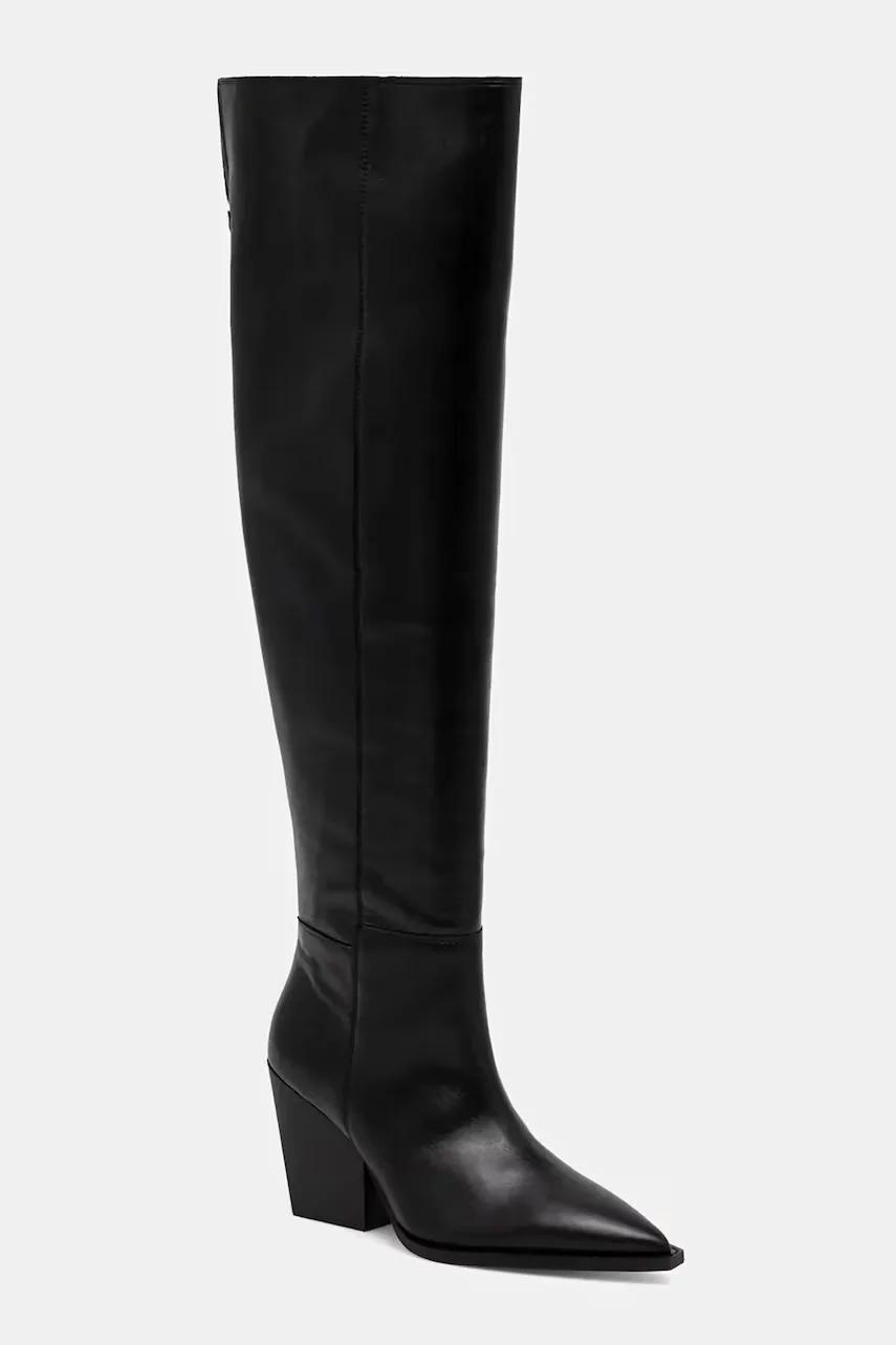 AllSaints Кожени ботуши Reina Zip Boot