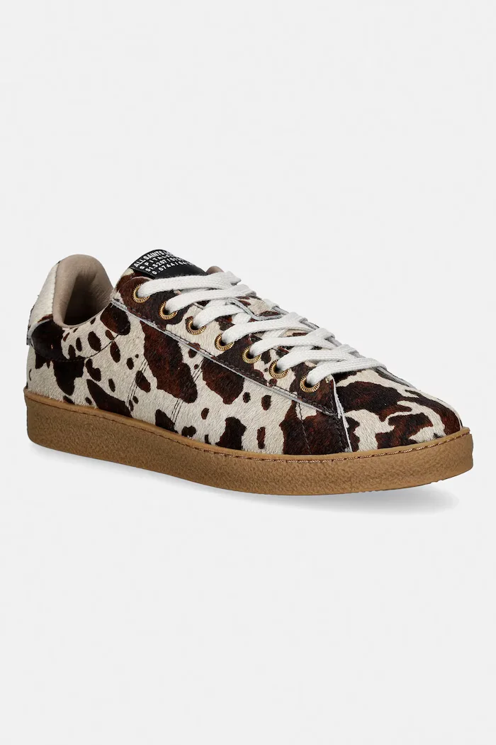 AllSaints Кожени маратонки Leon Sneaker в бежово W060FE