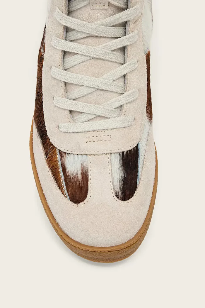 AllSaints Кожени маратонки Louise High Top в бежово W061FE
