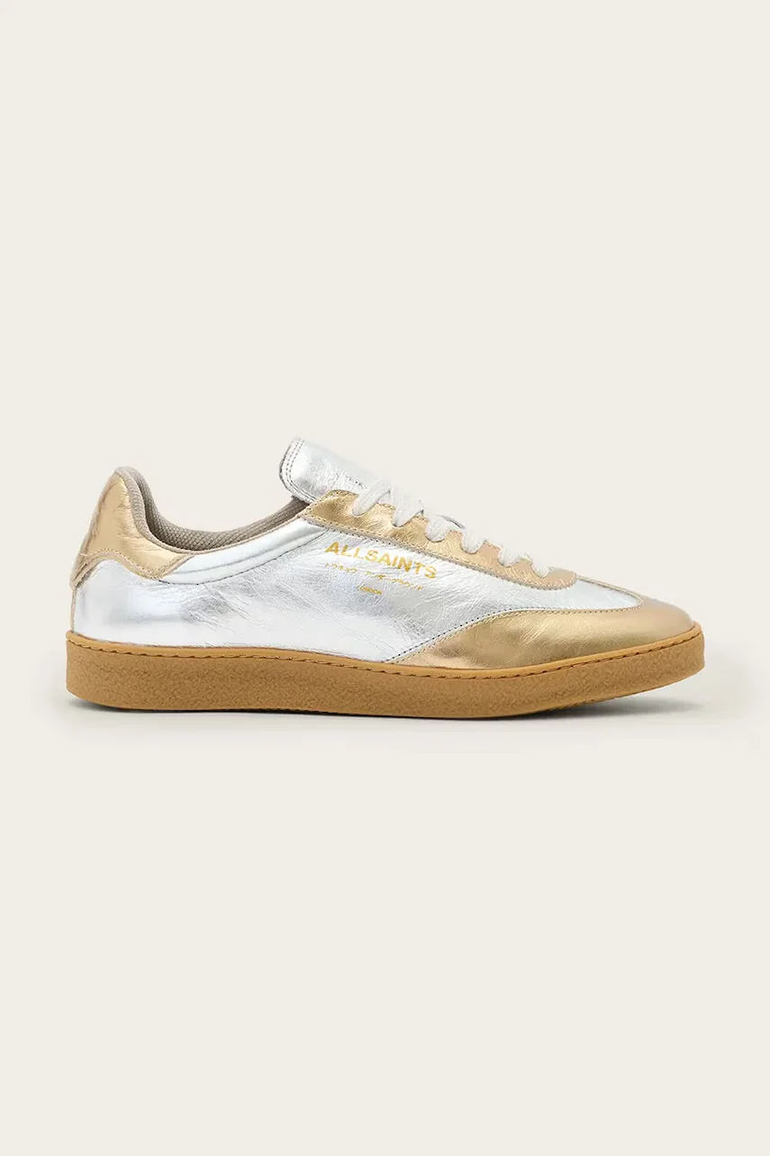 AllSaints Кожени маратонки Thelma Metallic Sneaker