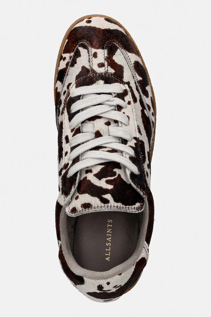AllSaints Кожени маратонки Thelma Sneaker в бежово W187FB