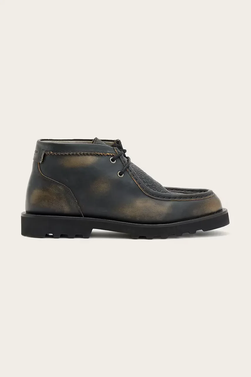 AllSaints Кожени половинки обувки Skiff Boot