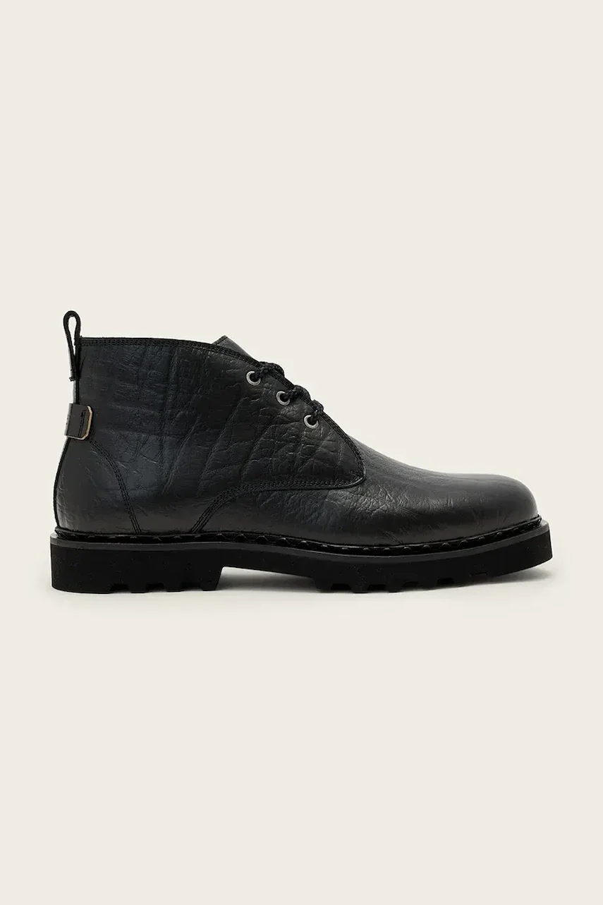 AllSaints Кожени половинки обувки Skiff Mid Boot