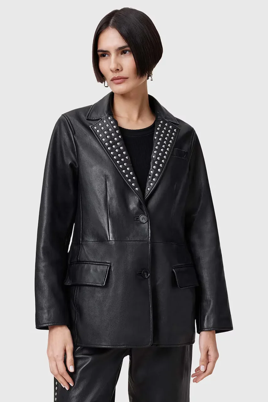 AllSaints Кожено сако CORINNA