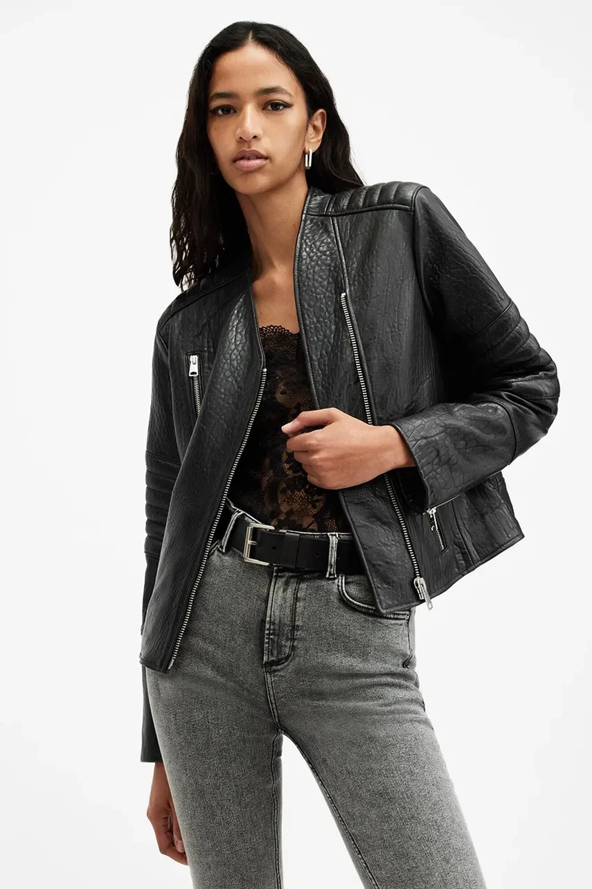 AllSaints Кожено яке CAWLEY