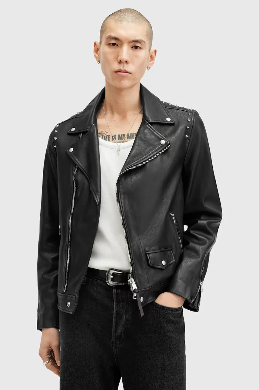 AllSaints Кожено яке CROW