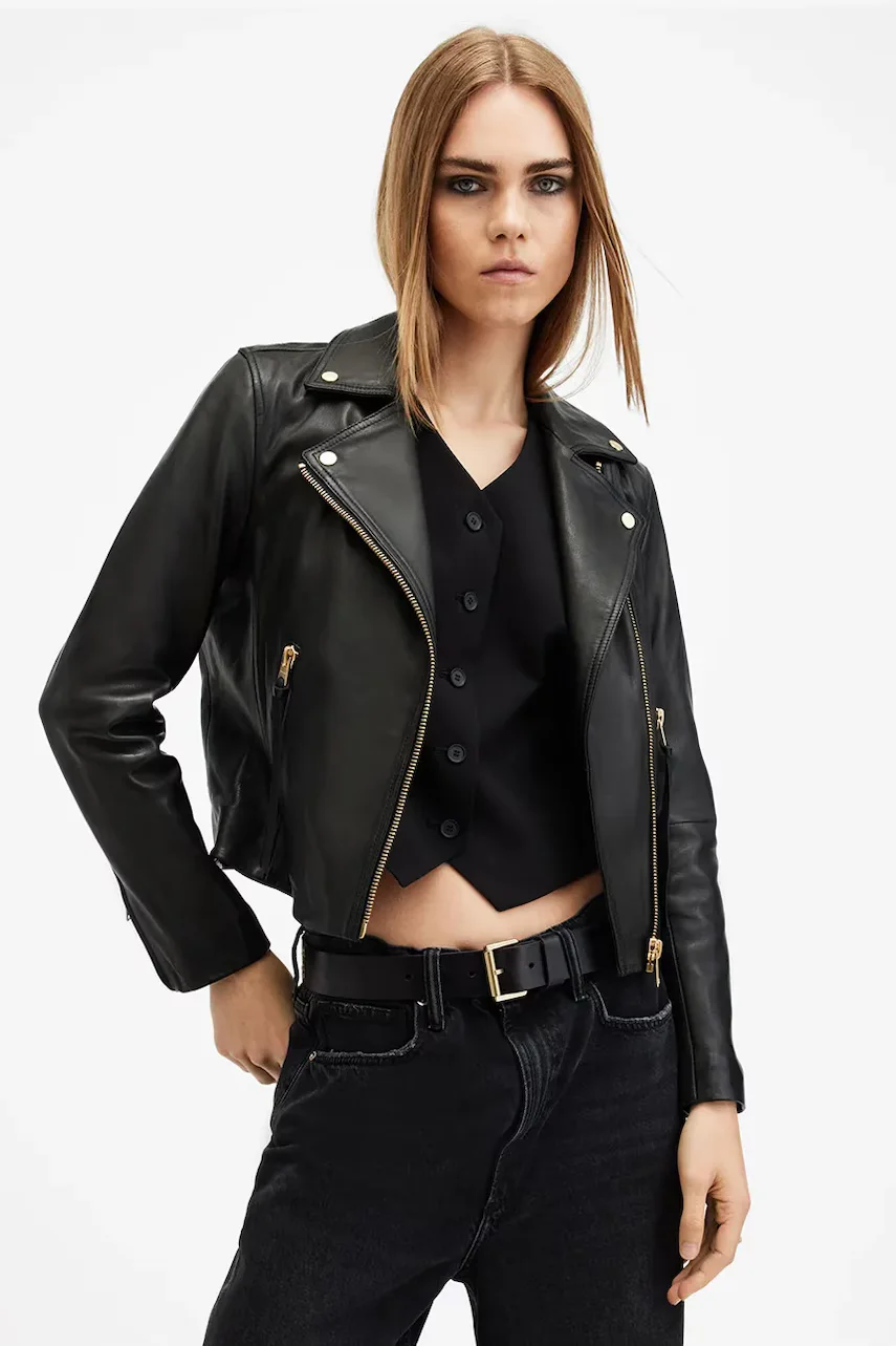 AllSaints Кожено яке DALBY