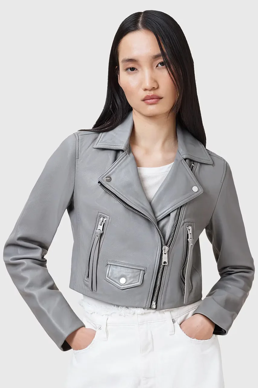 AllSaints Кожено яке ELORA