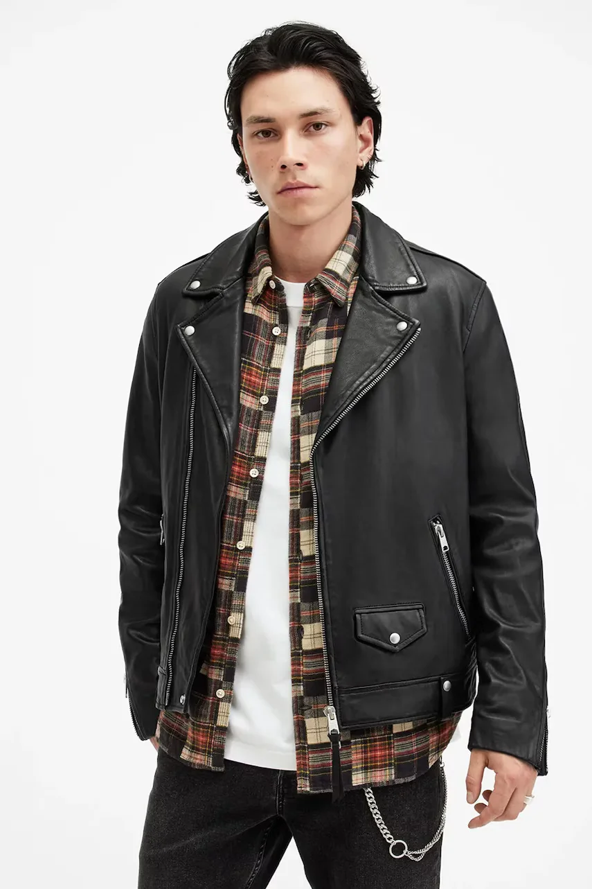 AllSaints Кожено яке MILO