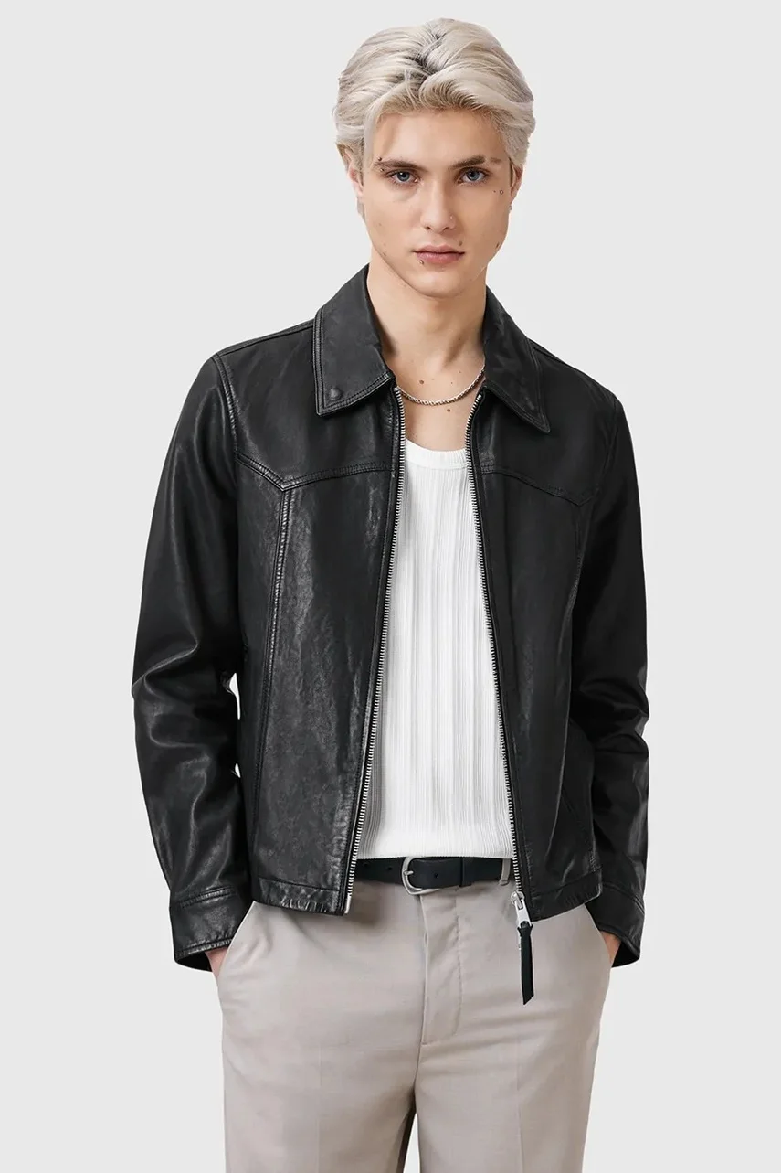 AllSaints Кожено яке NELLCOT