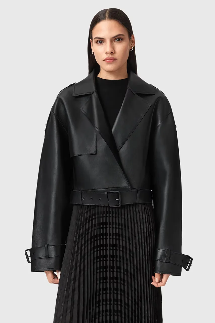 AllSaints Кожено яке OPHELIA