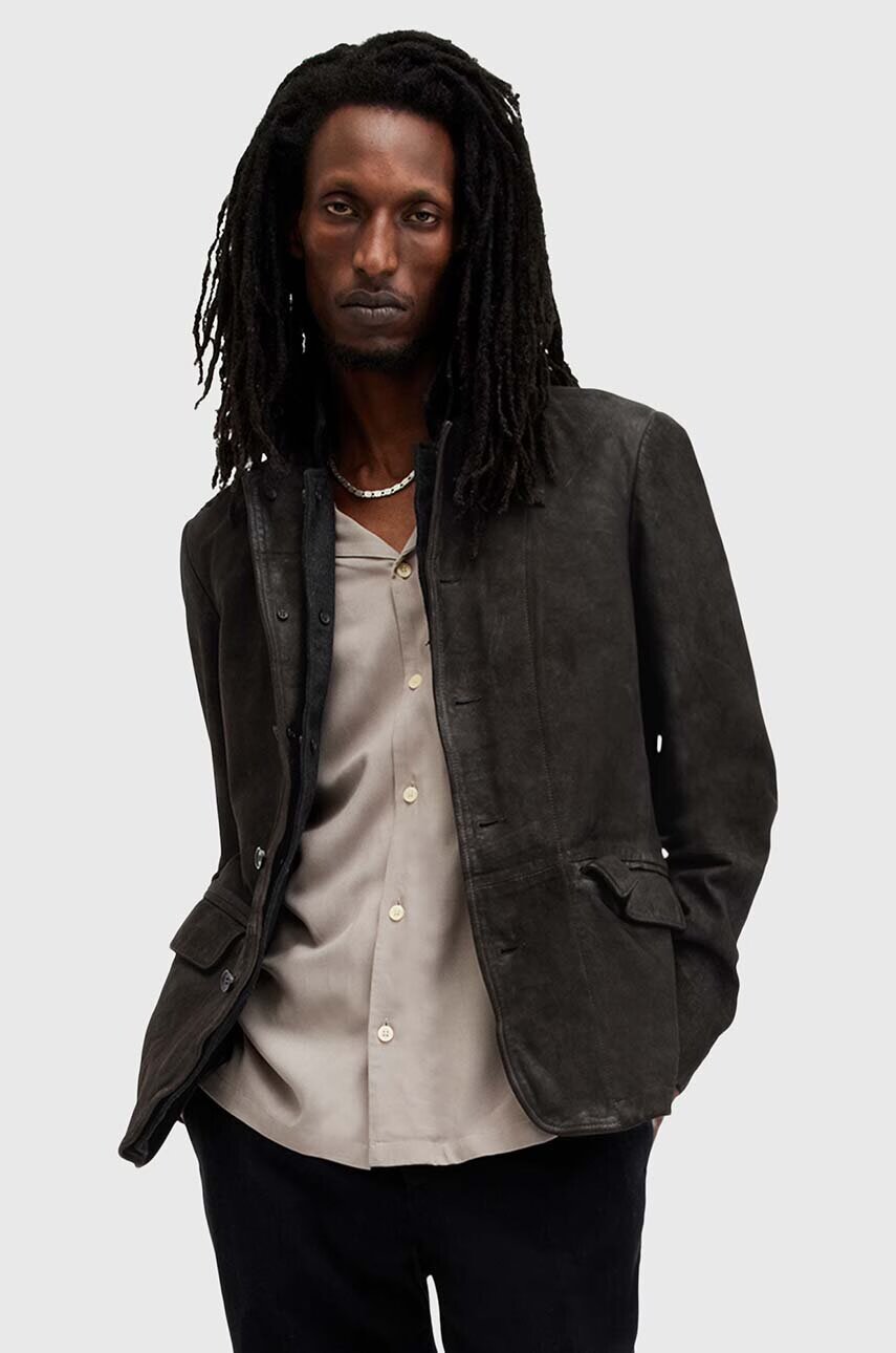 AllSaints Кожено яке SURVEY LTHR BLAZER