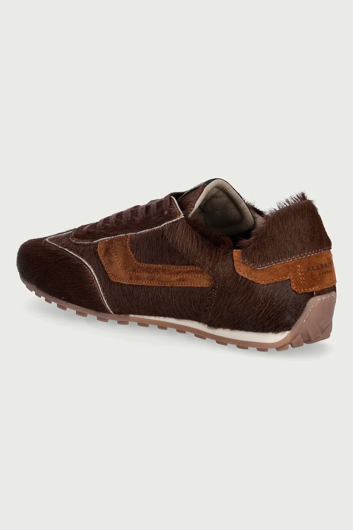 AllSaints Liam Hex Sneaker маратонки дамски от кожа кафяви W073FF