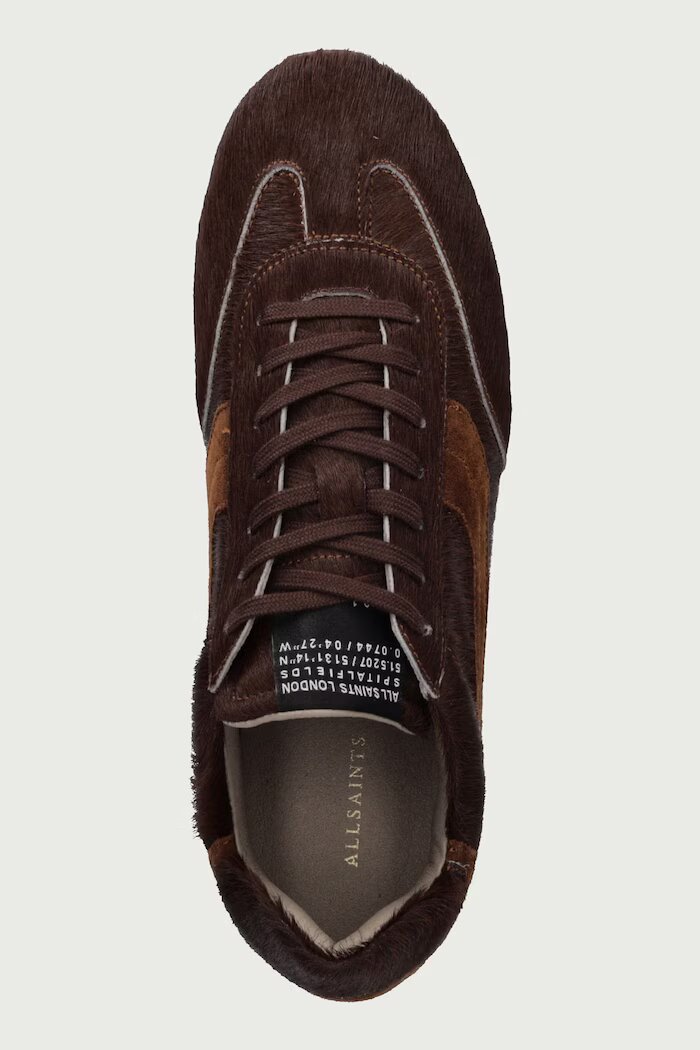 AllSaints Liam Hex Sneaker маратонки дамски от кожа кафяви W073FF