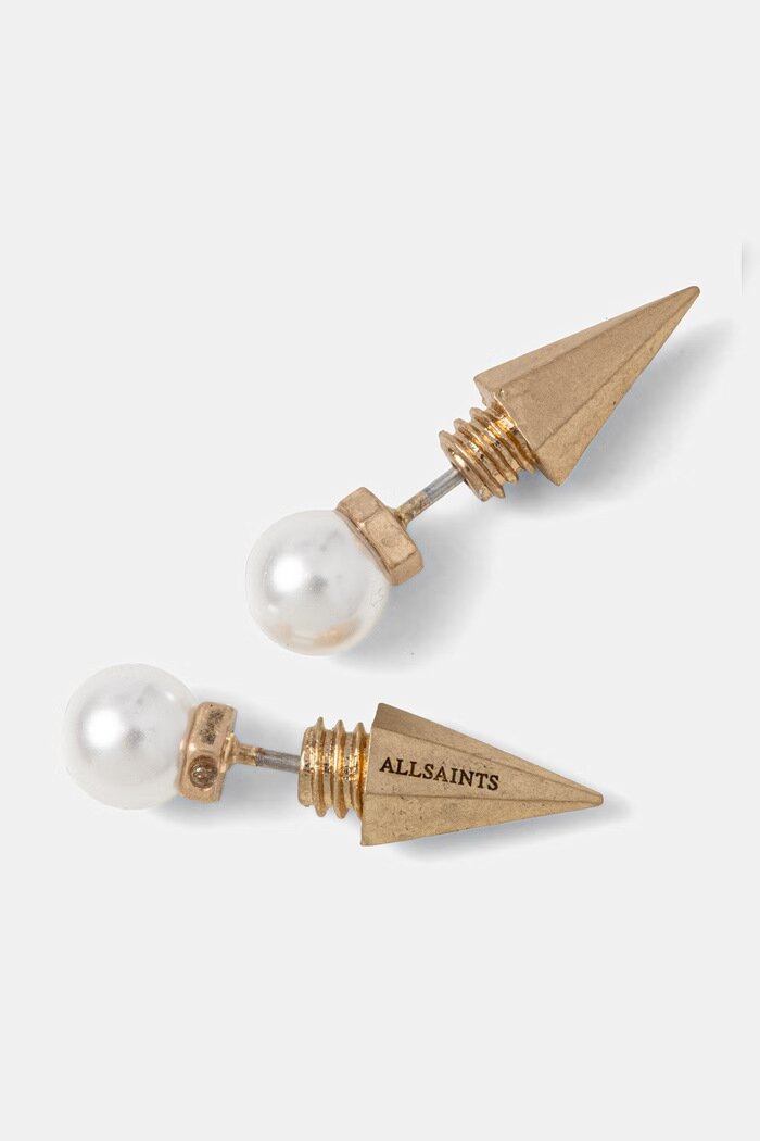 AllSaints Обици женски метални 37568574BRS126