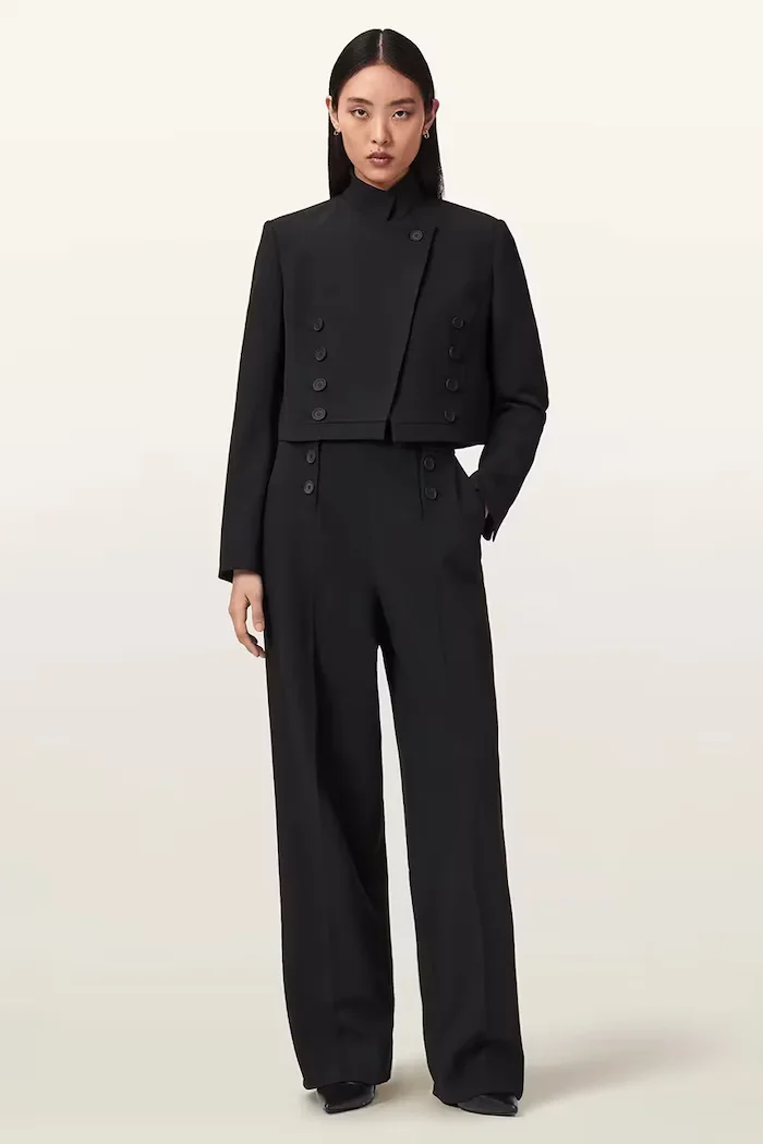 AllSaints официален панталон дамски RAINA черен W015QE