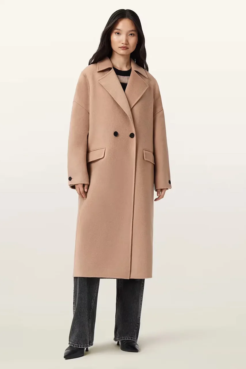 AllSaints Палто с вълна SELLMA