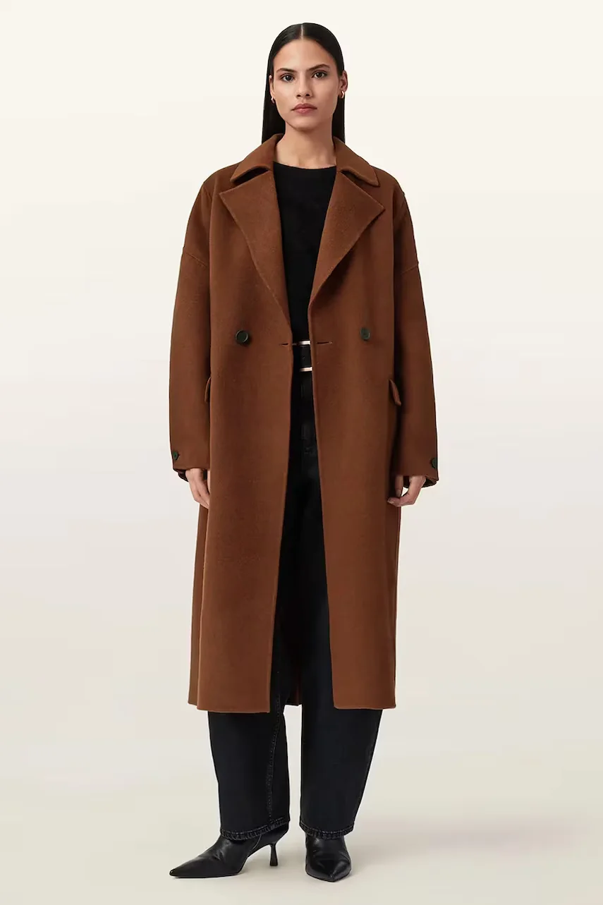 AllSaints Палто с вълна SELLMA