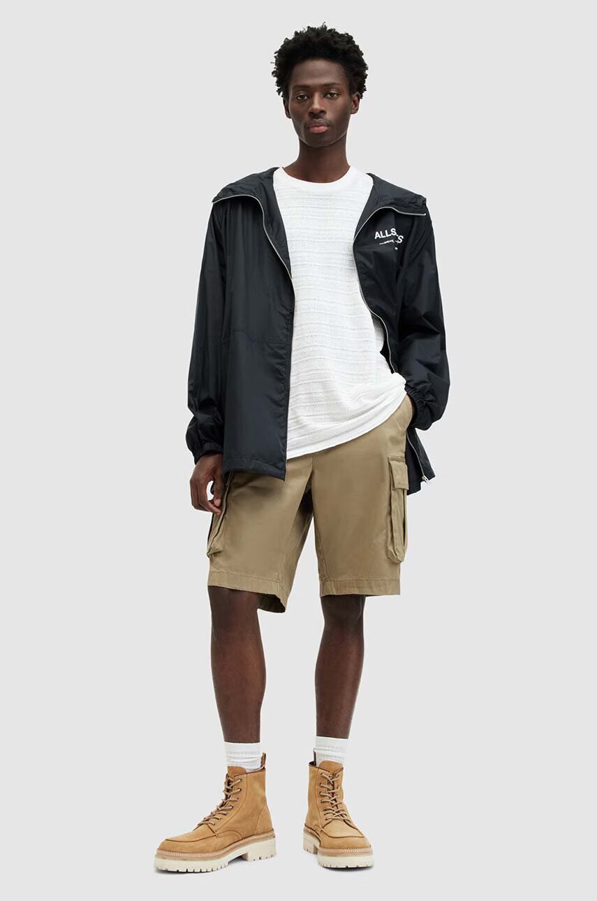 AllSaints Памучен къс панталон SLANE SHORT