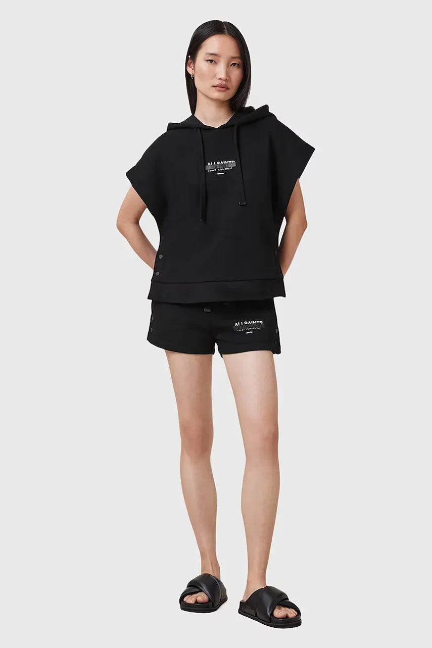 AllSaints Памучен къс панталон SORRI