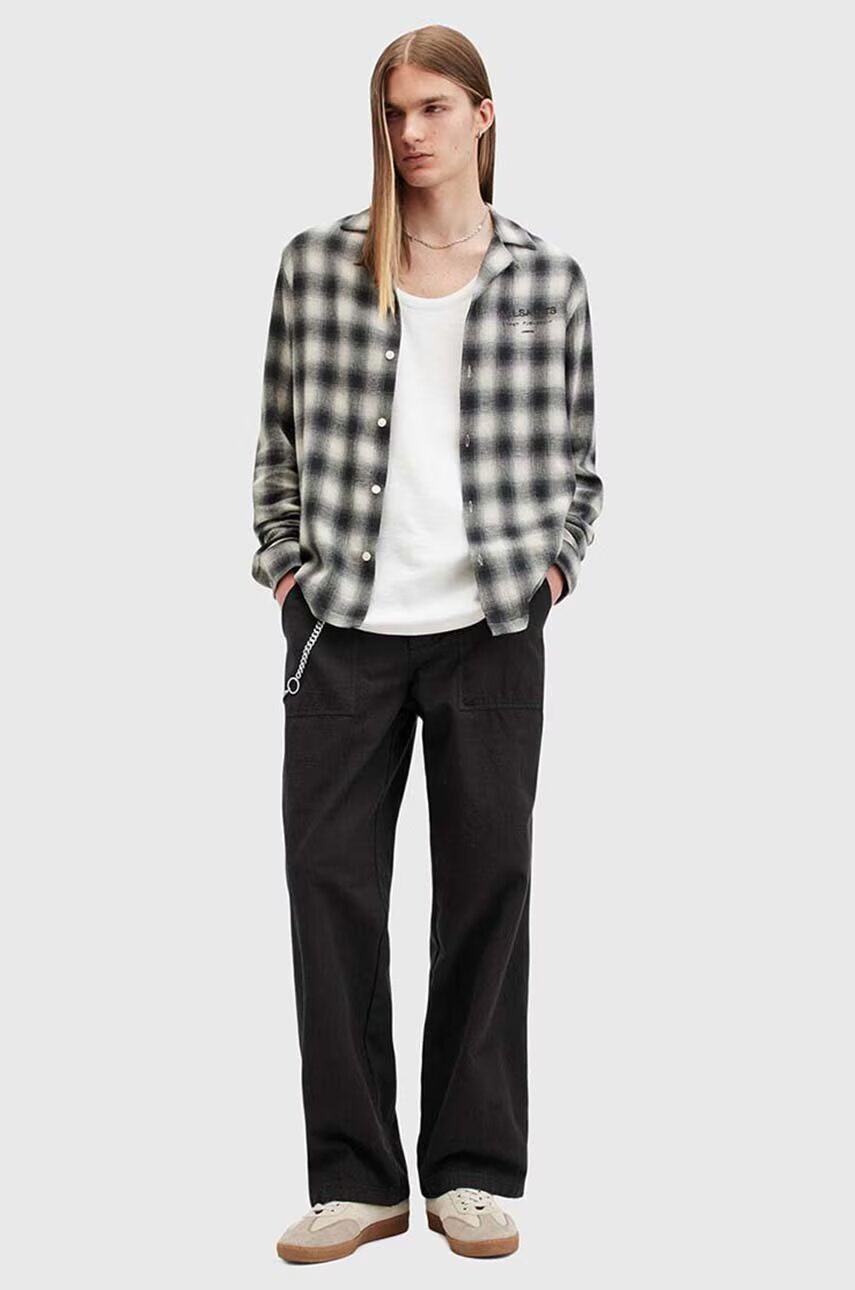 AllSaints Памучен панталон CREEK TROUSER