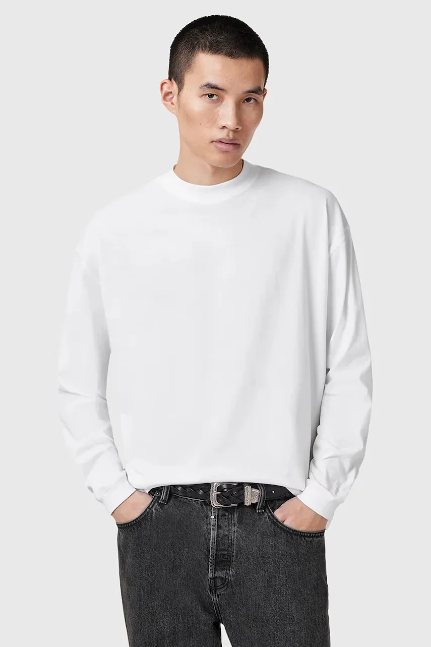 AllSaints Памучен пуловер FINN