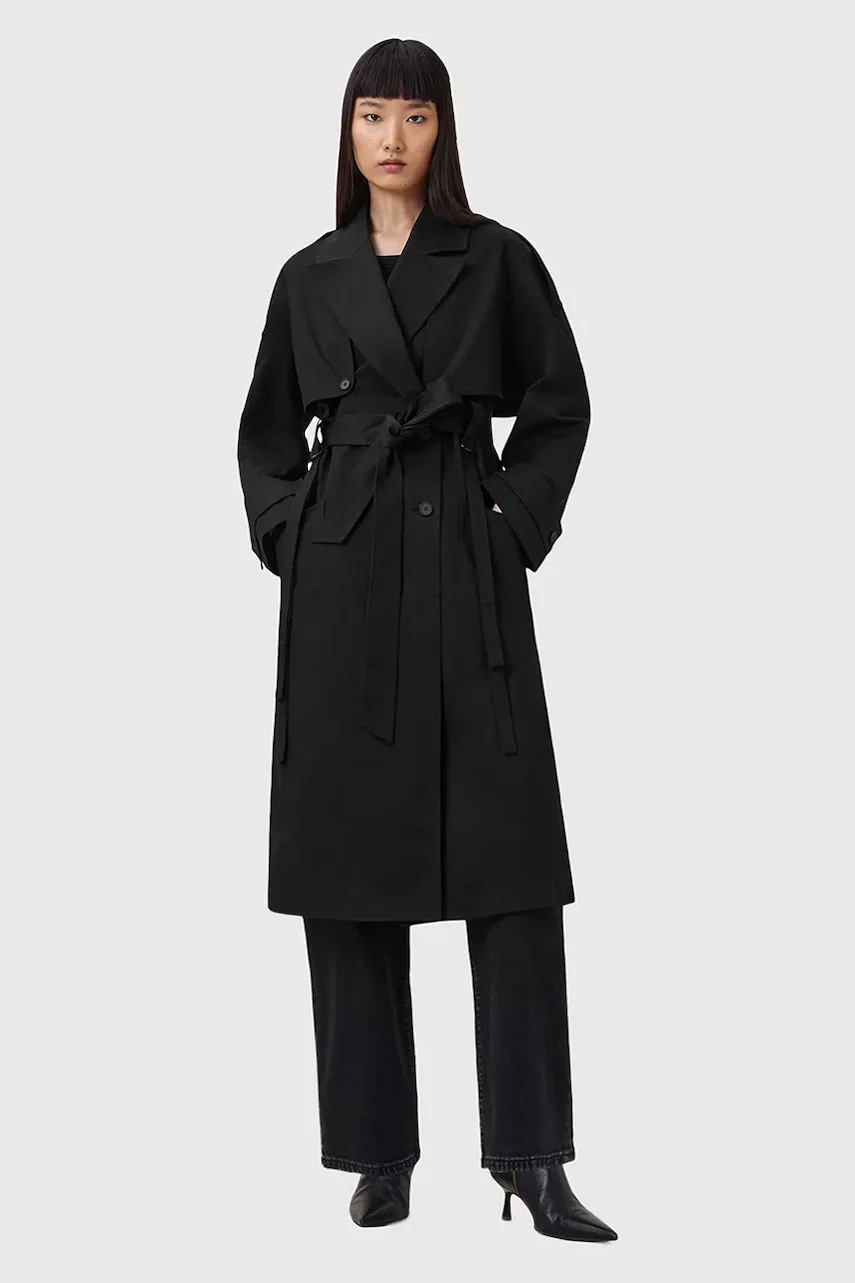 AllSaints Памучен шлифер CADENCE