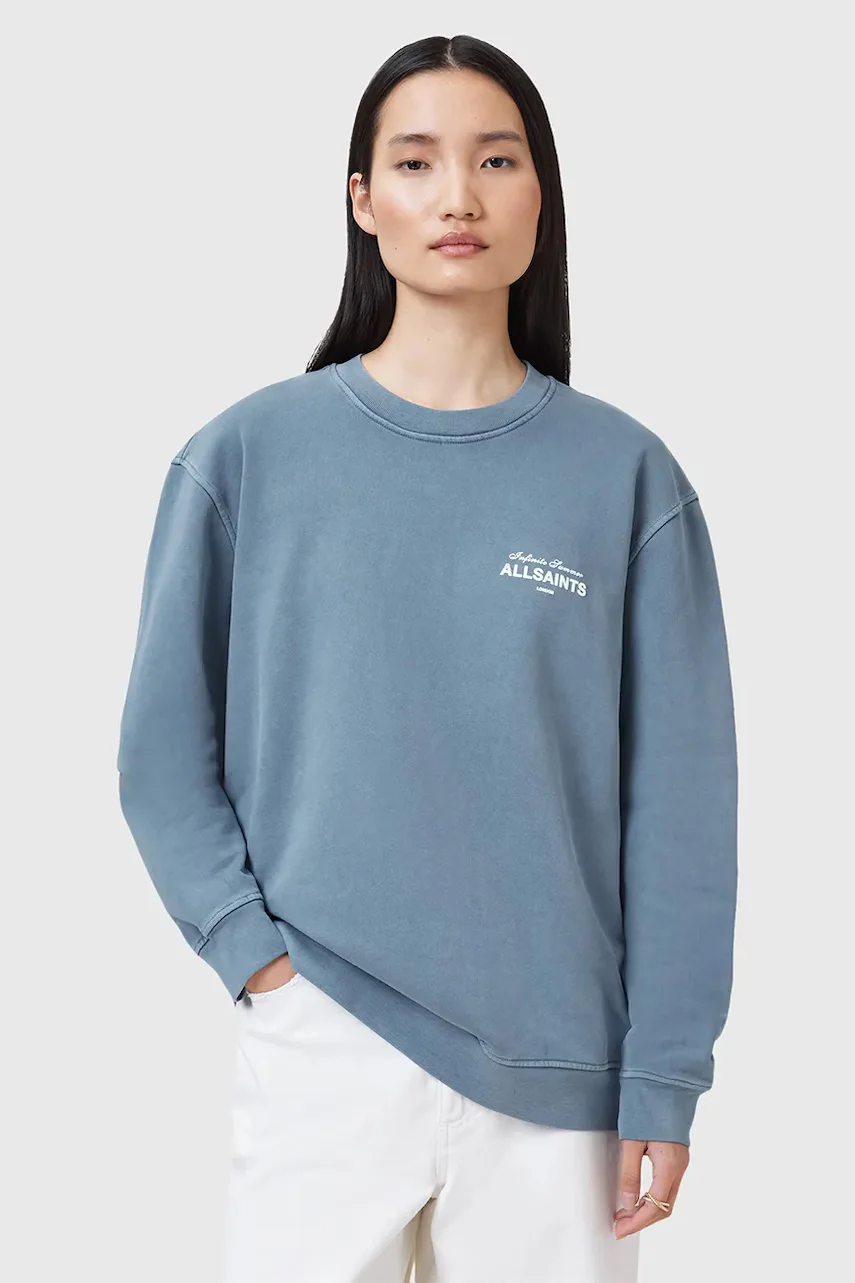 AllSaints Памучен суичър SOLEIL