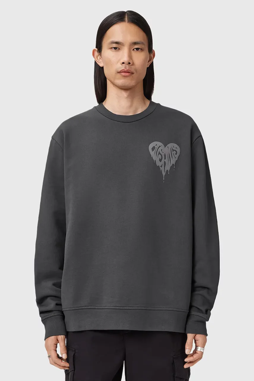 AllSaints Памучен суичър TRIP