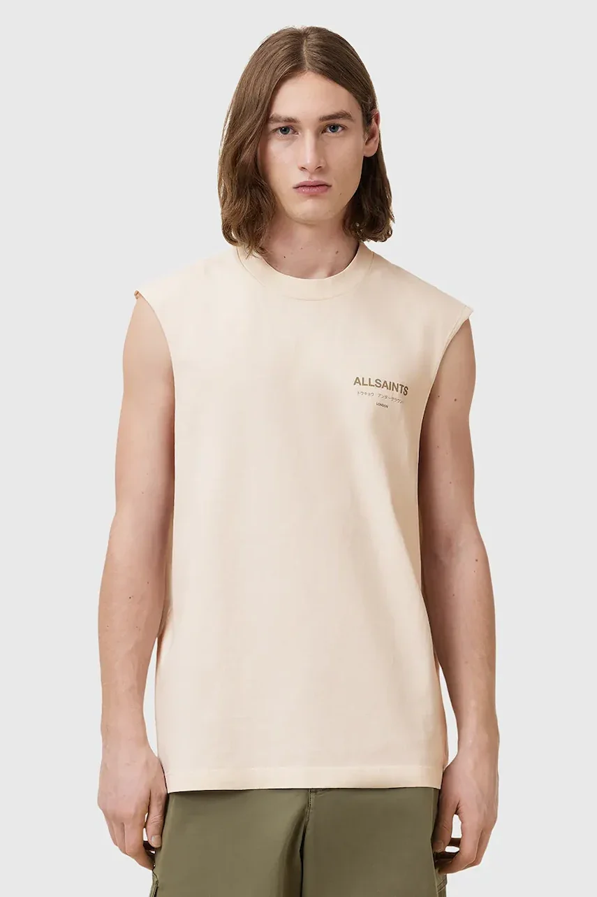 AllSaints Памучен топ UNDERGROUND