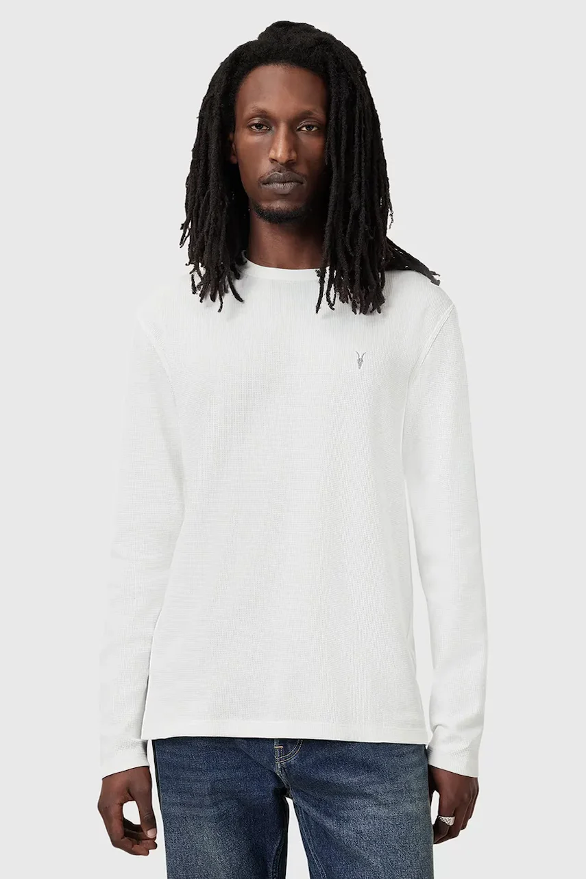 AllSaints Памучна блуза с дълги ръкави ELLIS