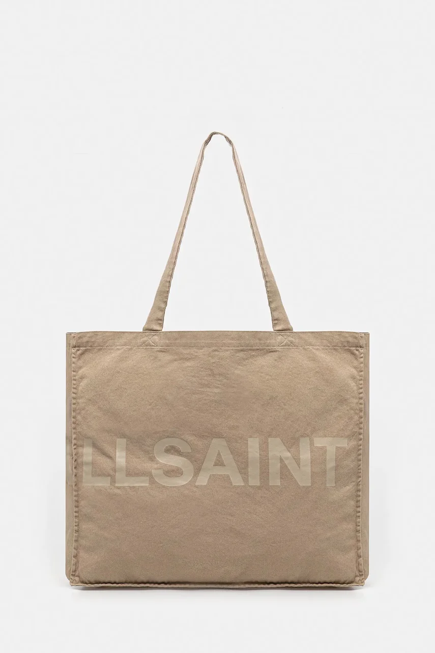 AllSaints Памучна чанта LARGE