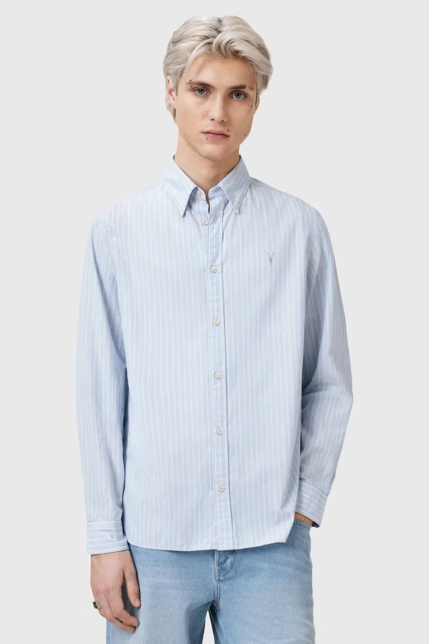 AllSaints Памучна риза SAINT