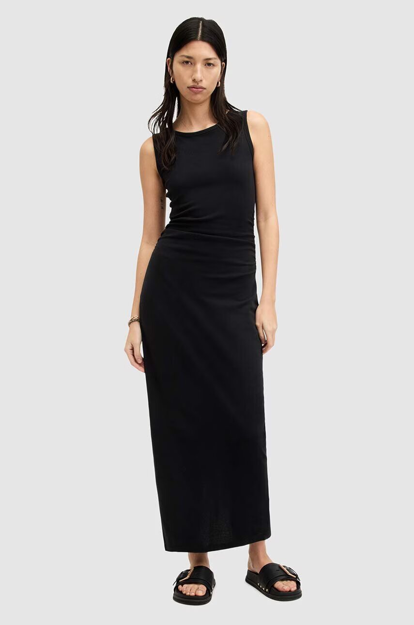 AllSaints Памучна рокля KATARINA DRESS