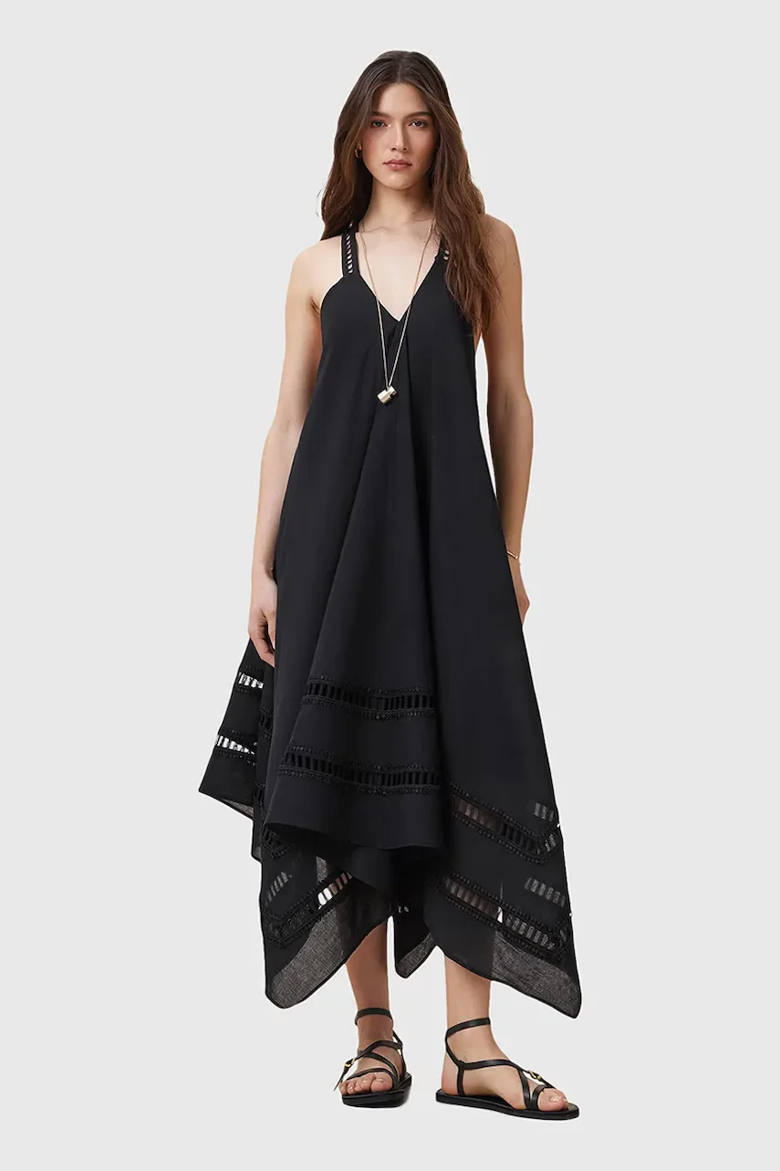 AllSaints Памучна рокля LIL