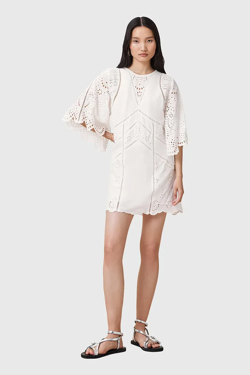AllSaints Памучна рокля LUCI
