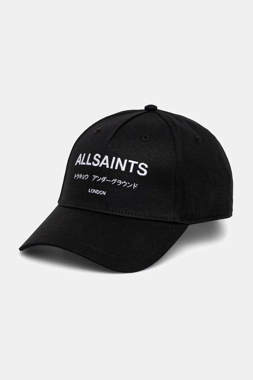AllSaints Памучна шапка с козирка