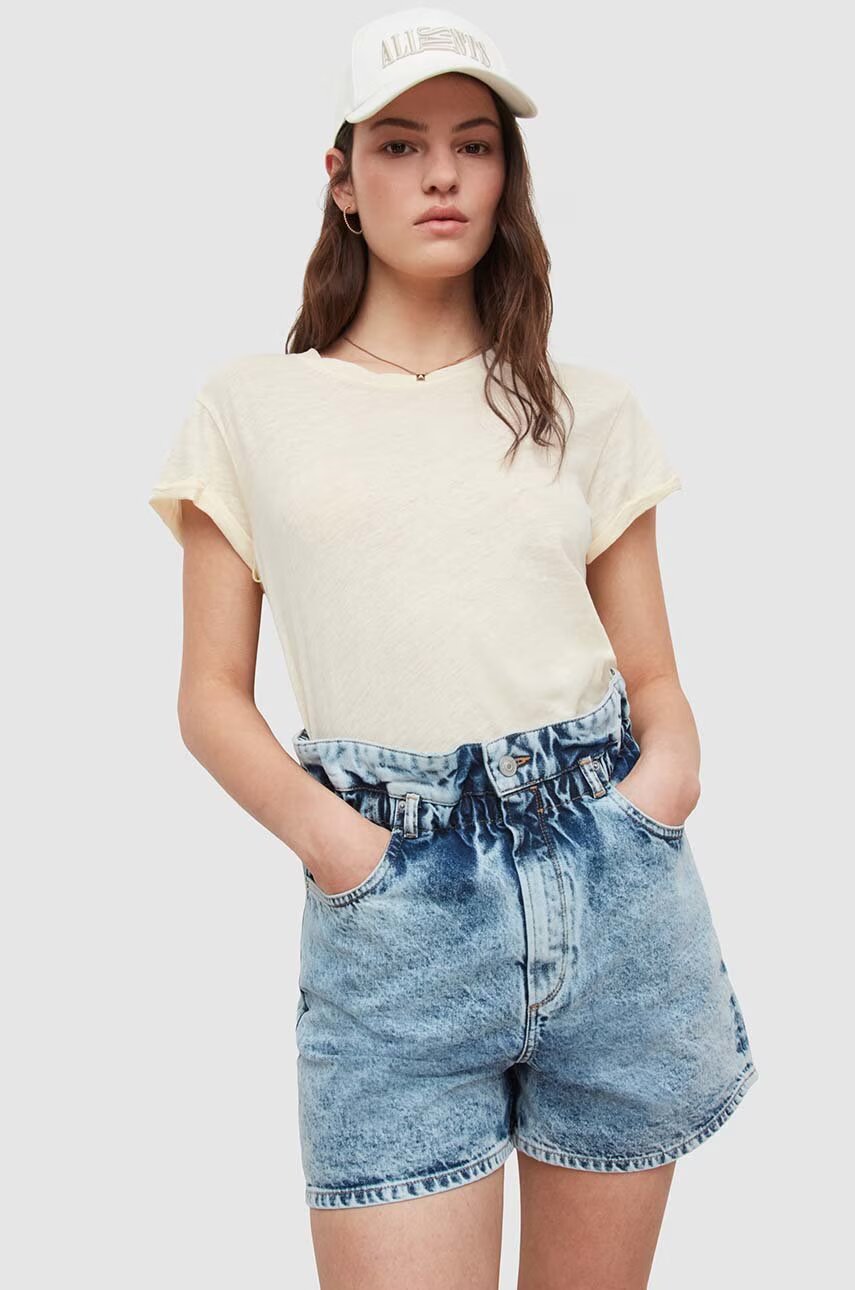AllSaints Памучна тениска
