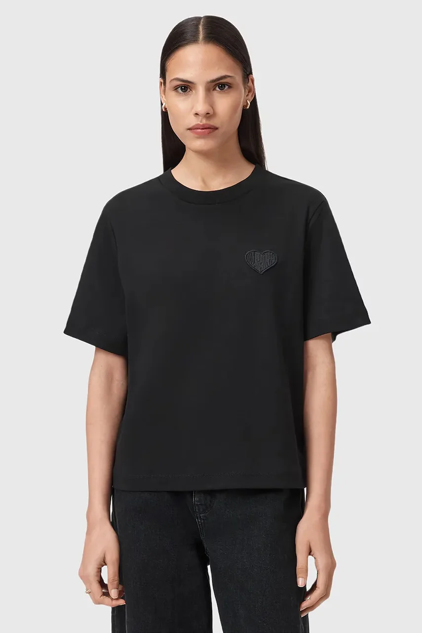 AllSaints Памучна тениска