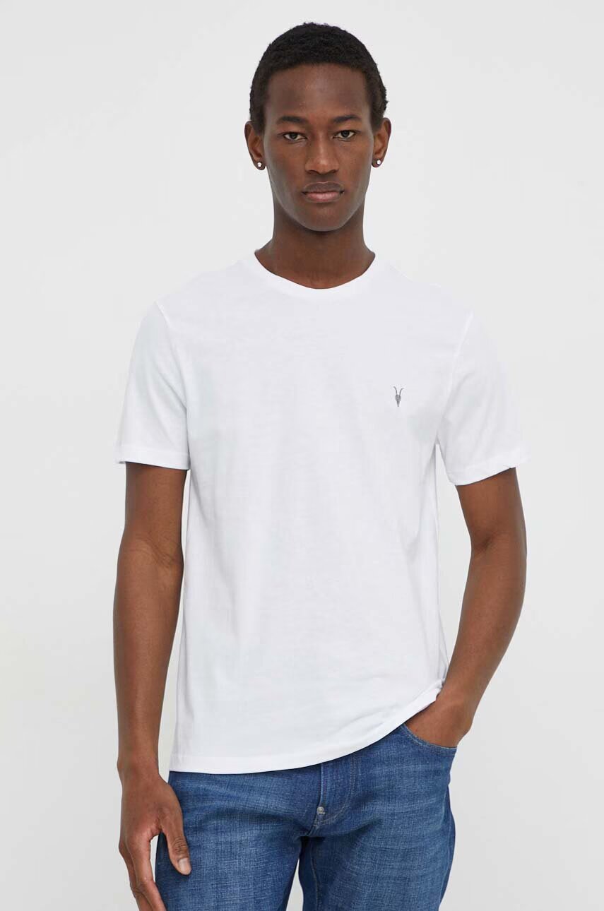 AllSaints Памучна тениска (3 броя)