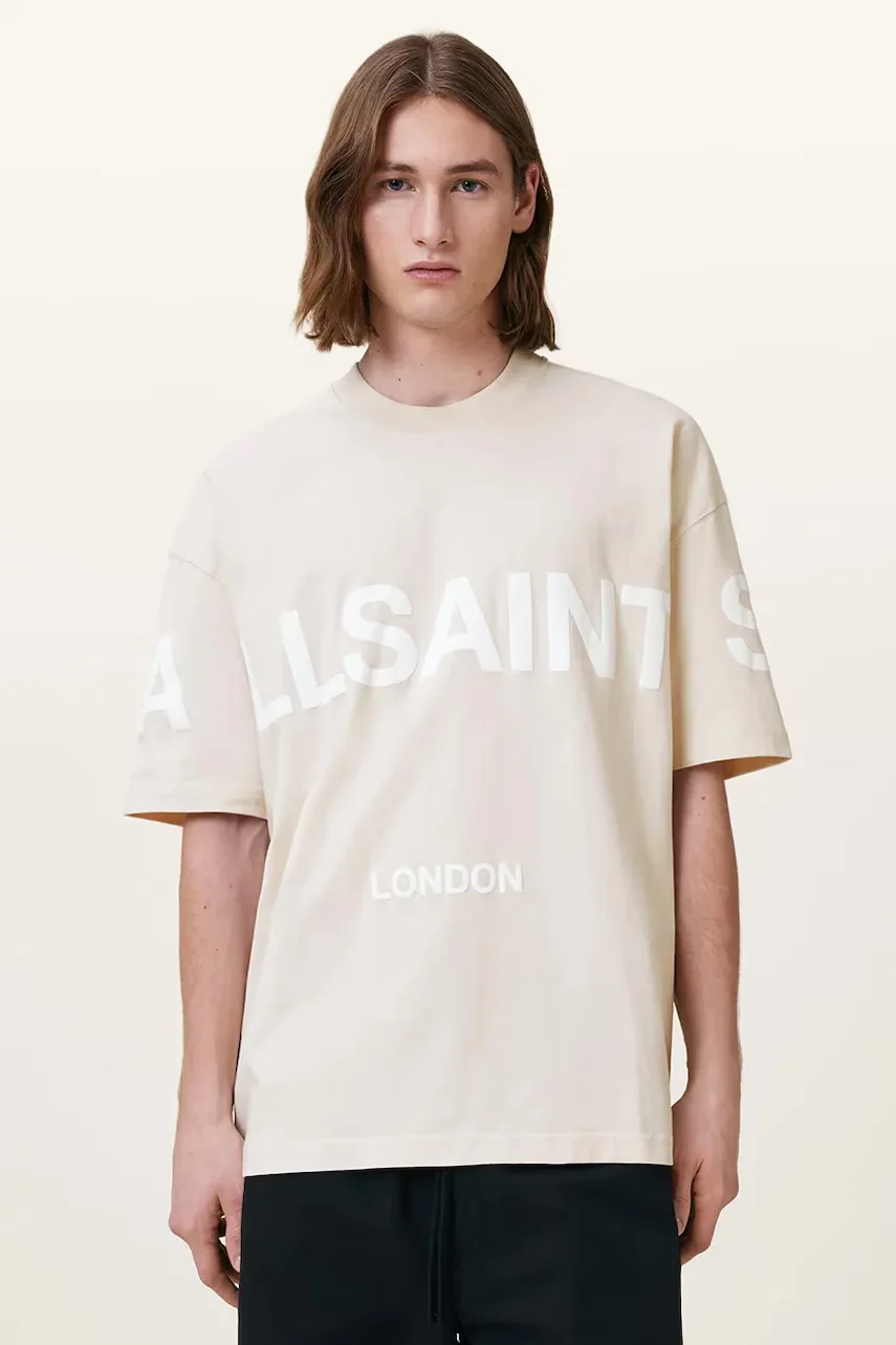 AllSaints Памучна тениска BIGGY