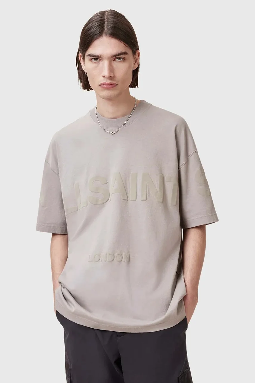 AllSaints Памучна тениска BIGGY