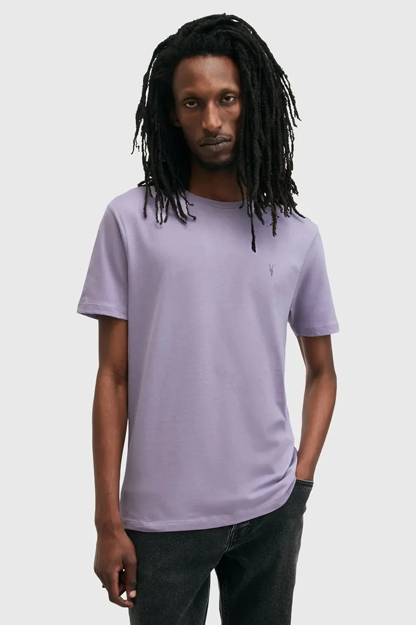 AllSaints Памучна тениска BRACE