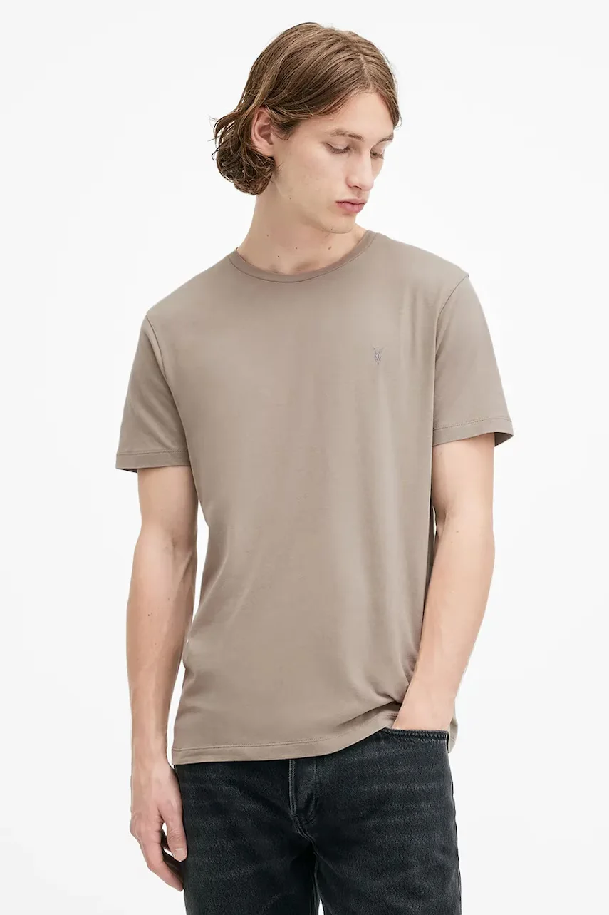 AllSaints Памучна тениска BRACE