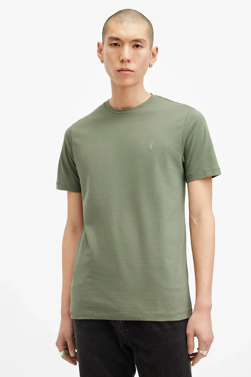 AllSaints Памучна тениска BRACE