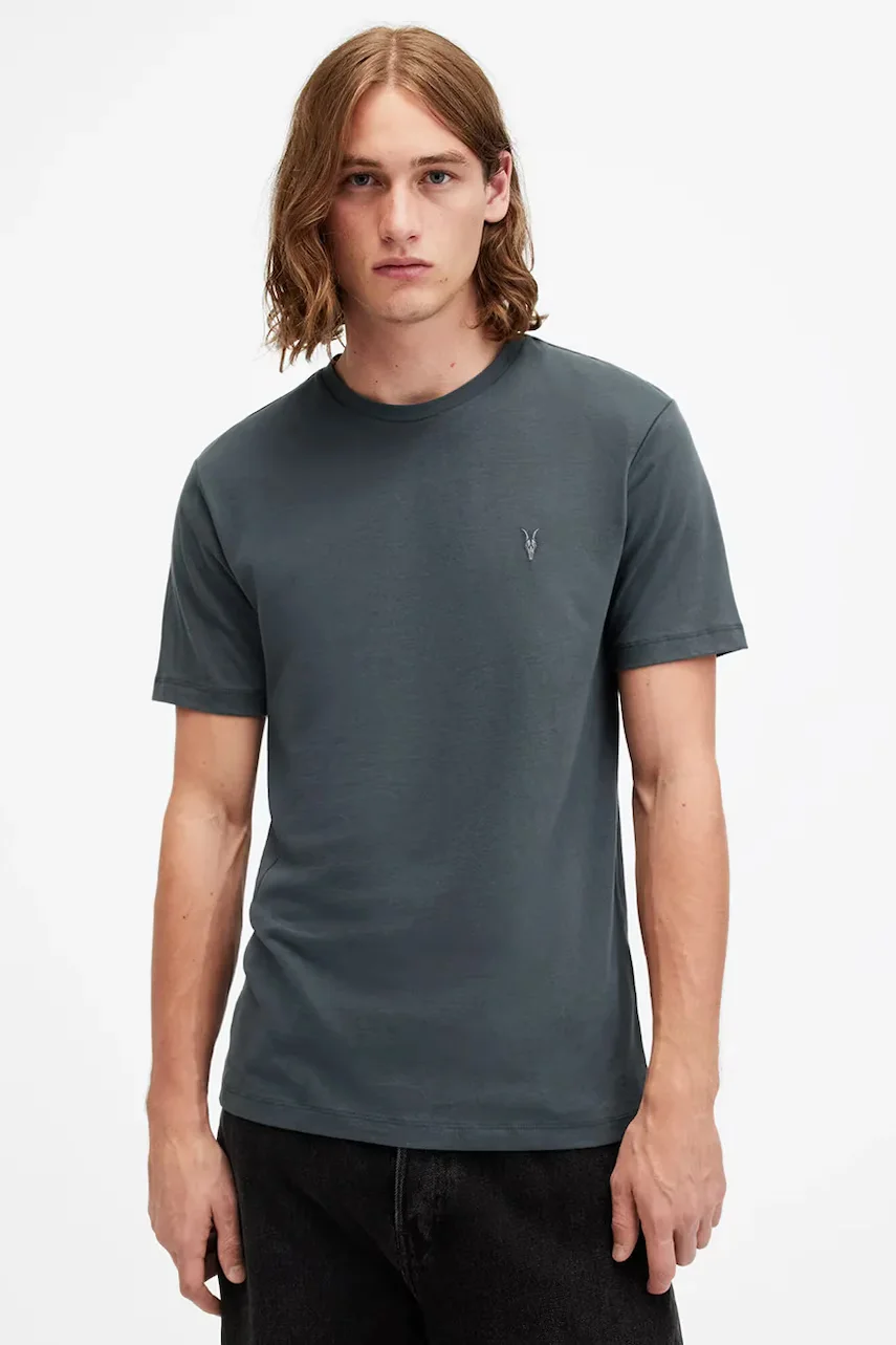 AllSaints Памучна тениска BRACE