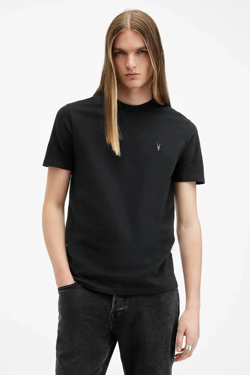 AllSaints Памучна тениска BRACE