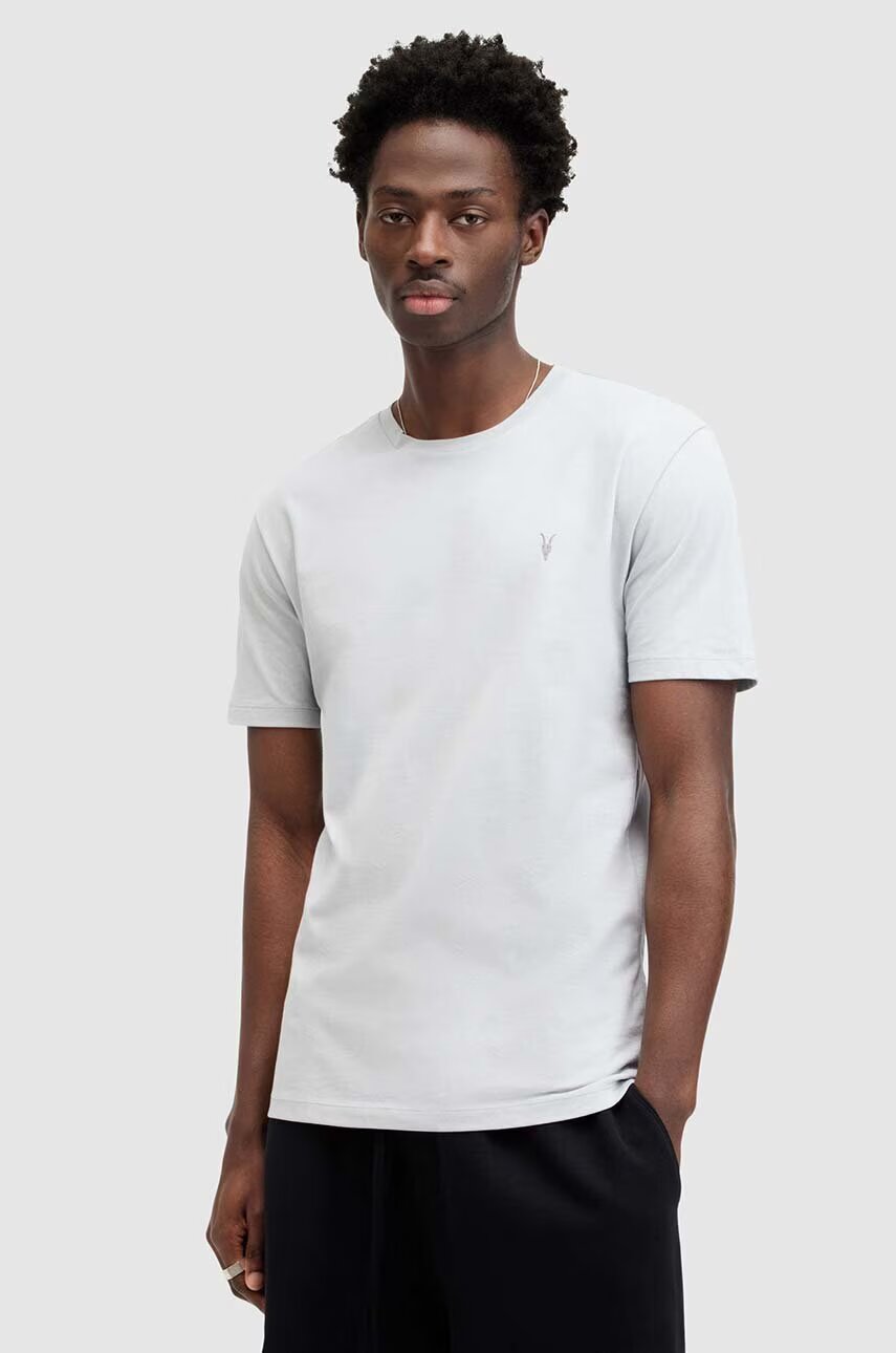 AllSaints Памучна тениска BRACE SS CREW
