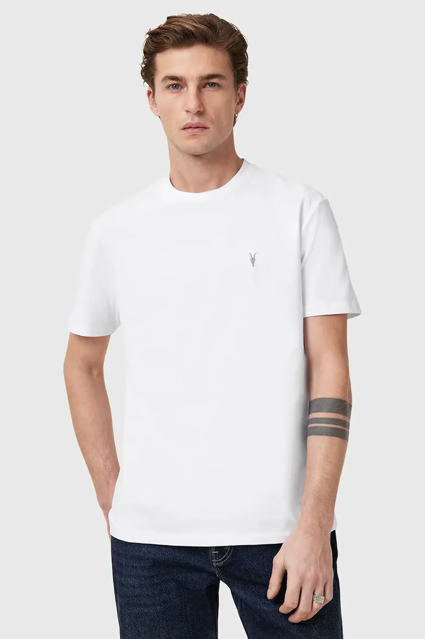 AllSaints Памучна тениска DEXTER