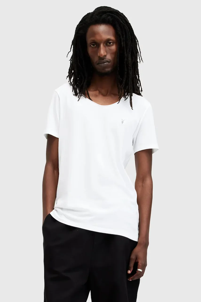 AllSaints Памучна тениска FARIS